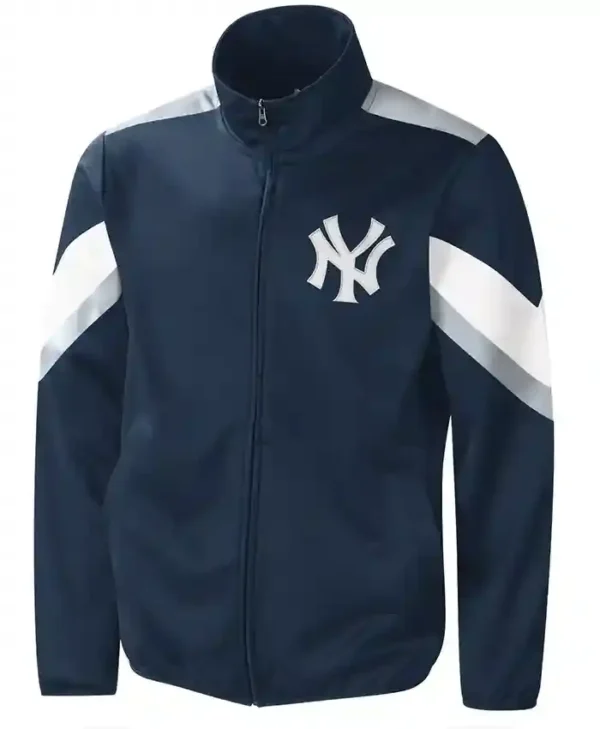 New York Yankees Navy Blue Track Jacket