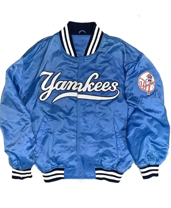 New York Yankees Varsity Bomber Blue Jacket