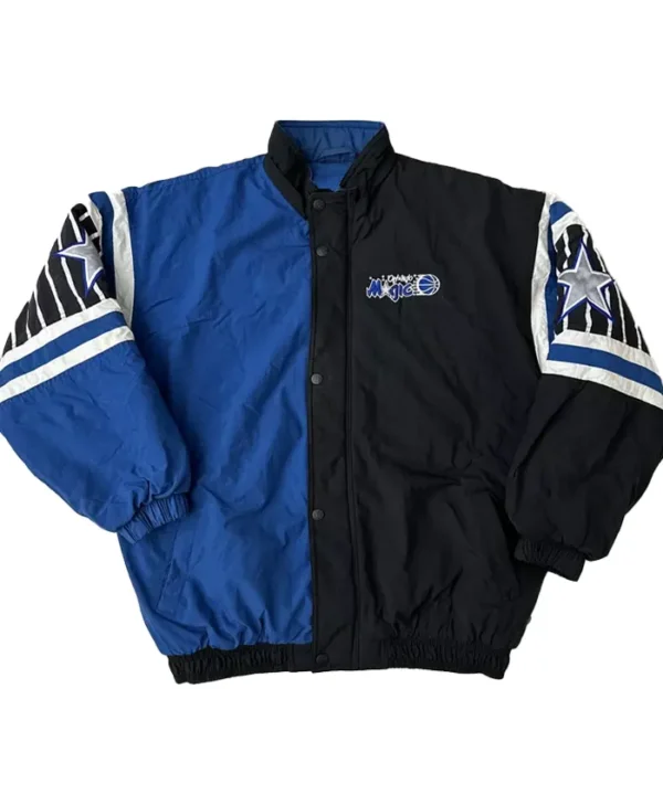 Orlando Magic Black And Blue Vintage Jacket