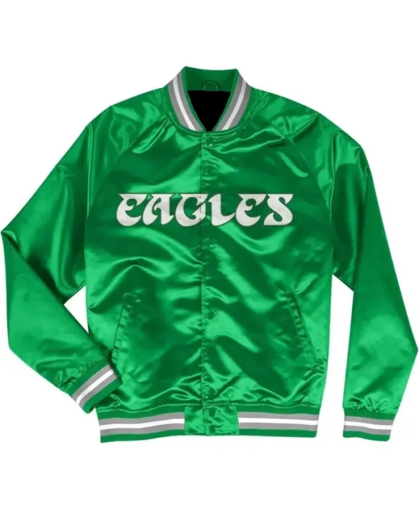 Philadelphia Eagles Dayana Lightweight Satin Jacket