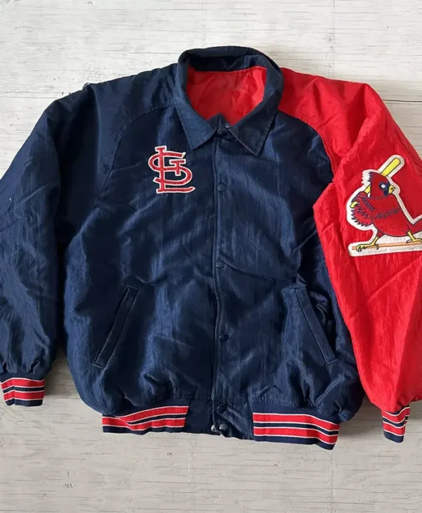 St. Louis Cardinals Vintage Starter Varsity Jacket