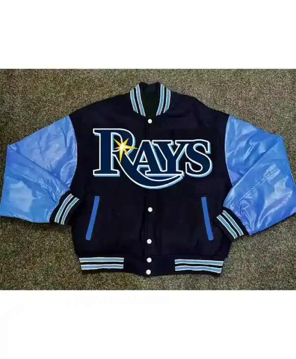 Tampa Bay Rays Varsity Navy Blue Jacket