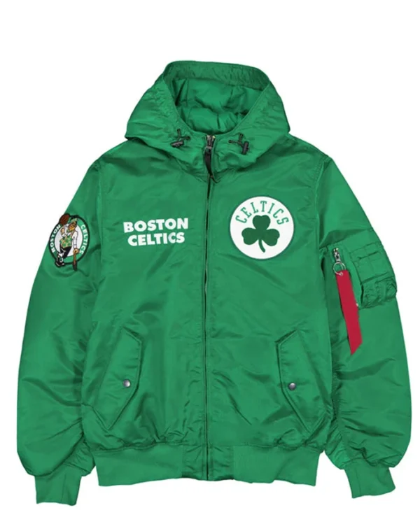 Vintage Boston Celtics Bomber Jacket