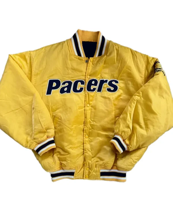 Yellow Vintage Pacers Starter Jacket