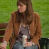 Aimee Lou Wood Toxic Town S01 Brown Blazer