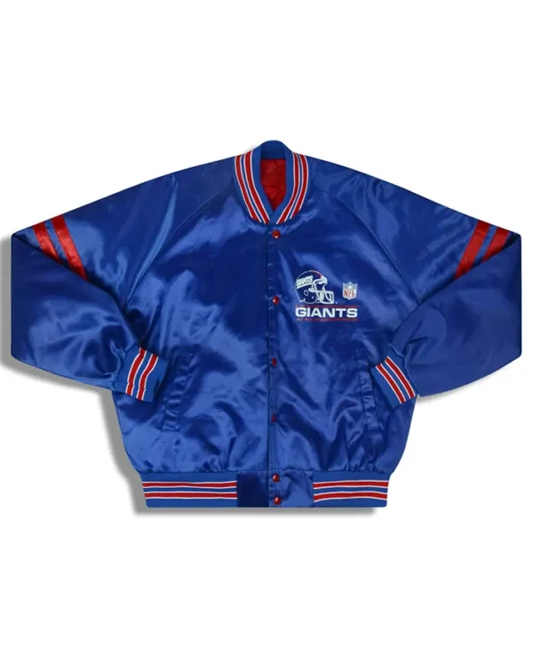 Giants Vintage Full Snap Varsity Jacket