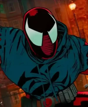 Spider Man Across the Spider Verse Ben Reilly Hoodie Vest