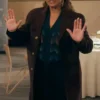 The Equalizer S05 Queen Latifah Burgundy Coat