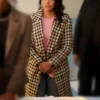 Found S02 Lacey Quinn Tweed Houndstooth Coat