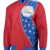 Mitchell And Ness Philadelphia 76ers Warm Up Jacket