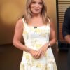 Shop Access Daily 2025 Kit Hoover White Lemon Print Mini Dress