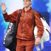 2025 US Open Jannik Sinner Orange Jacket