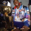 Kobe Bryant Three Peat Leather Jacket